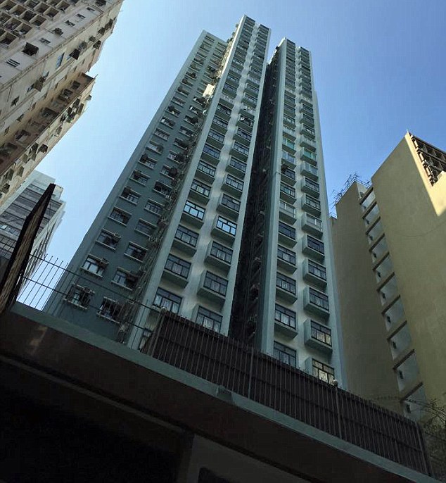 The 26 story residential building from which Jommi made her fall