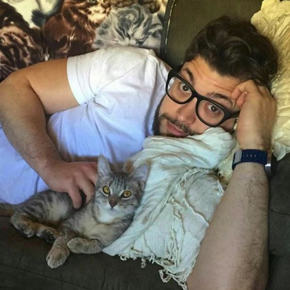 hot dudes with cats 3