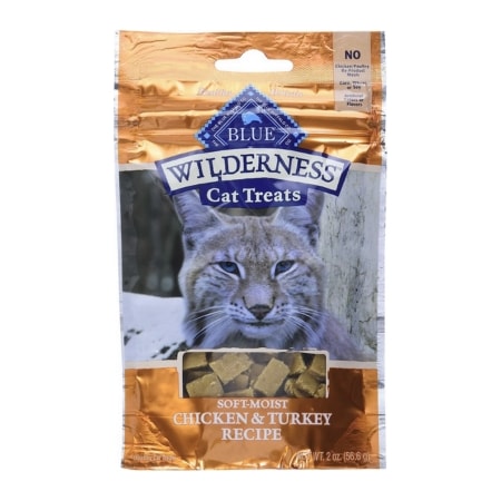 Blue Buffalo Wilderness Grain Free Soft-Moist Cat Treats