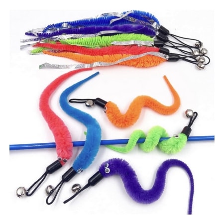 TIENAILING Cat Worm Toy Refills