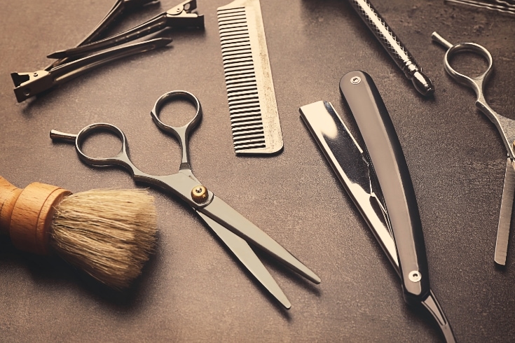 barber shop tools